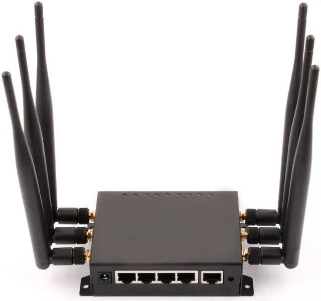 Alt view image 3 of 5 - WAN/Dual 4G Load Balancing Enterprise Wireless Router High Power 300Mbps WiFi Router LTE Modem Router with Dual SIM Card