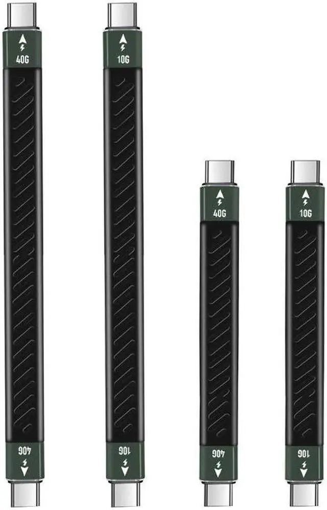 Main image of 60W Thunderbolt 3 cable Certified 40Gbps Type C to C USB Fast USB C for Macbook Pro Quick Charge  Cable with Emark Chip