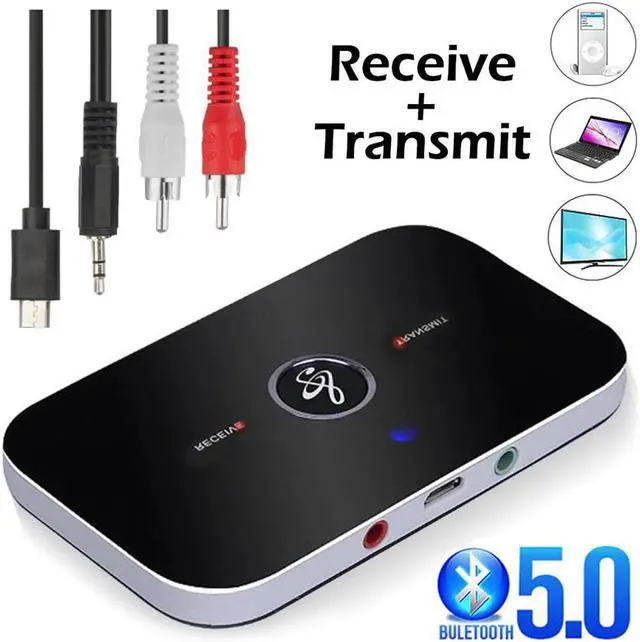 Main image of Bluetooth 5.0 Audio Receiver Transmitter 2 IN 1 RCA 3.5MM 3.5 AUX Jack USB Stereo Music Wireless Adapters For TV Car PC