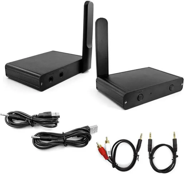 Alt view image 2 of 5 - Hifi Digital Wireless Audio Adapter Music Sound Wireless Transmitter Receiver Transceiver With 3.5mm Audio Cable For Ipad