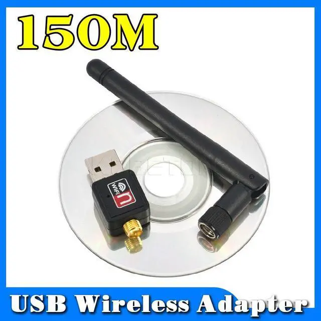 Main image of 150Mbps MT7601 Wireless WiFi Adapter 2dB wifi Antenna Lan Wireless Network Card Portable USB WiFi Receiver Adaptador 802.11b/g/n