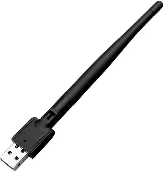 Alt view image 3 of 5 - Adapter Mini Wifi Dongle Wireless WiFi Network Card 150M  2.0 802.11 B/g/n LAN Antenna Adapter Black For Laptop PC