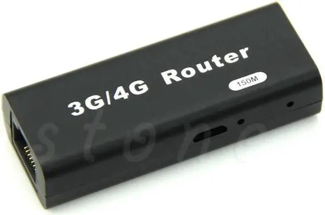 Alt view image 4 of 5 - ini 3G/4G Wifi Router  Wireless  Wifi Router 4G Hotspot RJ45 150Mbps Wifi Hotspot Support 3G USB Modem