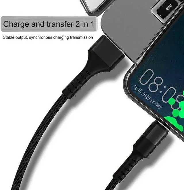 Alt view image 3 of 5 - C Cable 5A Supercharge  Type C Cable for  Mate 20 P20 P30 Pro Quick Charging -C Fast Charger  Cable