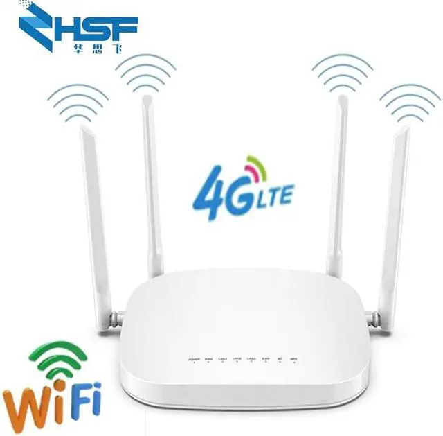 Alt view image 4 of 5 - 300Mbps LTE WiFi router 3G 4G wireless CPE router with SIM card slot  Extender Strong Wifi for IP Camera/Outside WiFi Coverage