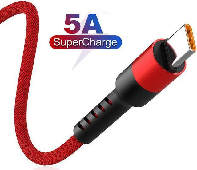 Main image of C Cable 5A Supercharge  Type C Cable for  Mate 20 P20 P30 Pro Quick Charging -C Fast Charger  Cable