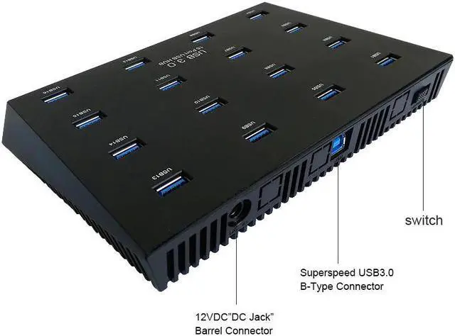 Alt view image 4 of 5 - 16 port Multiple usb 3.0 flash drive duplicator hub batch copy for HW 3G modems /TF card Reader U-Disk a-163
