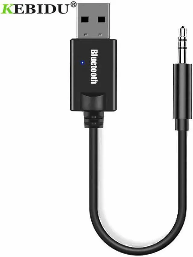 Alt view image 2 of 5 - Car Bluetooth Adapter Receiver Wireless Stereo Music 3.5mm AUX Jack Audio Receptor Mini USB Bluetooth for Auto Speaker