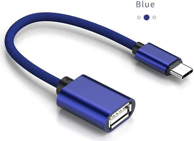 Alt view image 5 of 5 - C OTG Adapter Cable for  S10 S10+  Mi 9  Android MacBook Mouse Gamepad Tablet PC  C OTG USB Cables