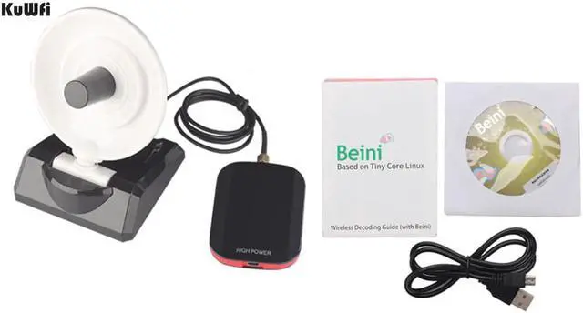 Alt view image 3 of 5 - Power USB Wifi Adapter Free Internet Long Range 150Mbps USB WIFI Adapter Wifi Decoder 2000mW 12dBi Antenna Blueway N9800