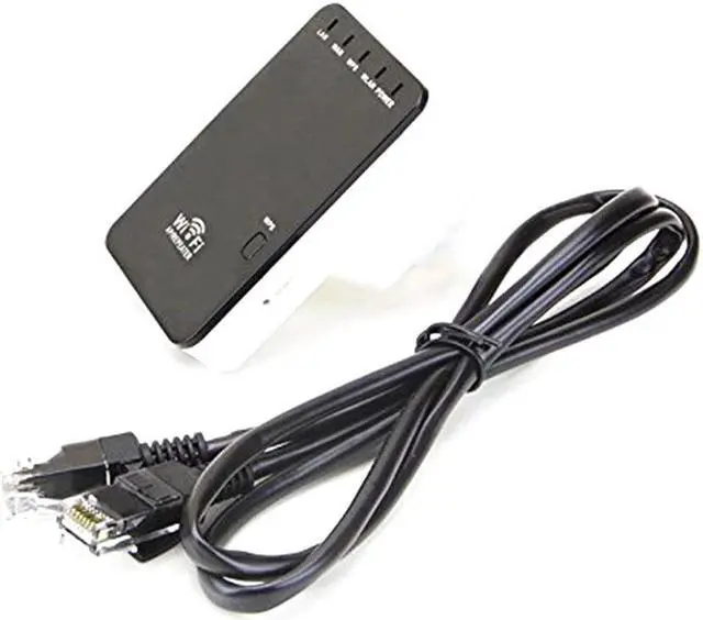 Alt view image 5 of 5 - Router Wifi Signal Amplifier Repeater 300M Dual Network Card Long Range Indoor  Network Router