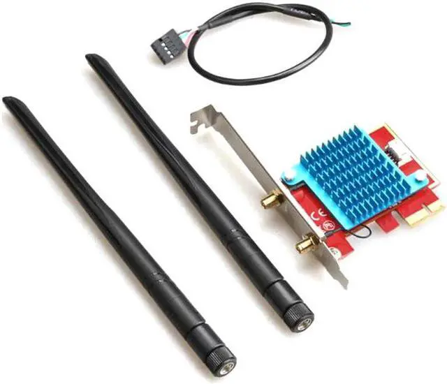 Main image of Band WiFi 6 Wireless Adapter AC 3000Mbps  AX200 Bluetooth 5.0 Wi-Fi Card with Heatsink for Windows 10