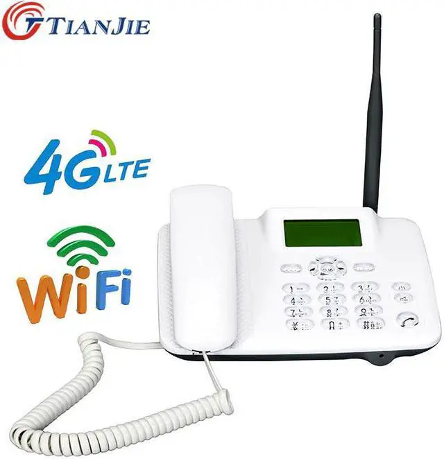 Main image of W101L 4G wifi router GSM telephone volte 4g landline wifi hot spot desk telephone fixed phone with sim slot