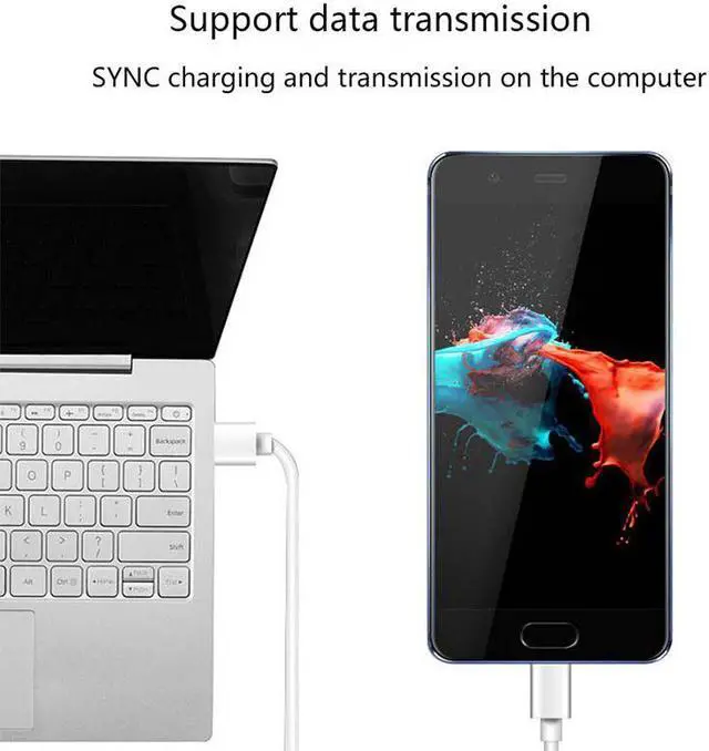 Alt view image 5 of 5 - 1m 1.5m 2m USB C Cable 5A Supercharge USB Type C Cable for  p20 5A Quick Charging Fast Charger Cable for  V10