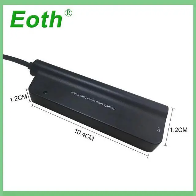 Alt view image 5 of 5 - hub 3.0 adapter splitter computer accessories multi port adaptador pc 3.1 power -c para hab micro multiple for