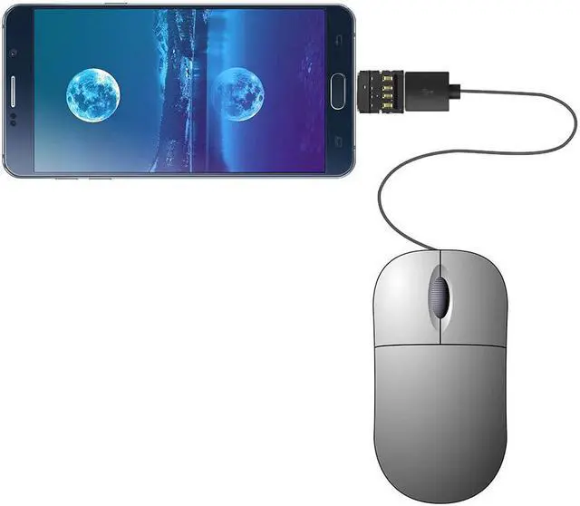 Alt view image 2 of 5 - Type C USB-C Micro USB Adapter Type-C  Cable Connector For    Mouse Usb Flash Drive