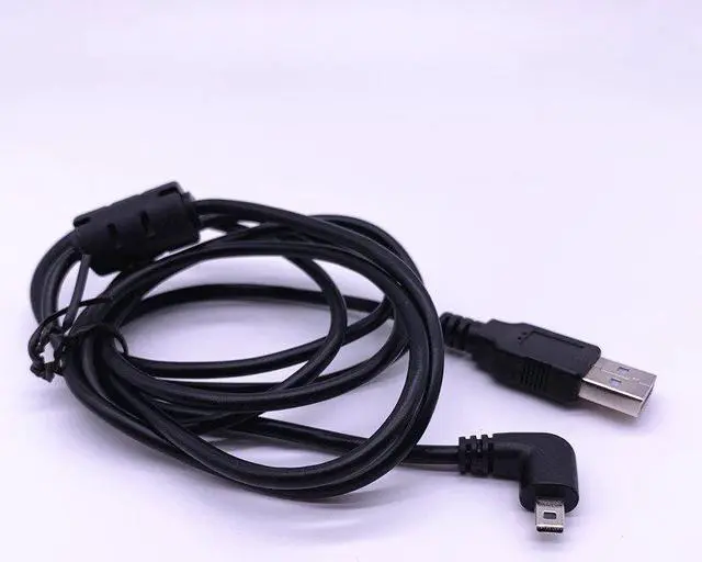 Alt view image 2 of 5 - Male Plug To Wire 8 Pin Left Angled 90 Degree Plug Camera  Cable for Nikon CoolPix 4800/5200/5600/5900/4600