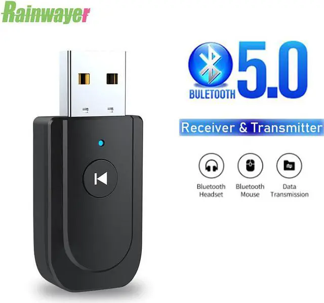 Main image of 5.0 Audio Receiver Transmitter Mini Stereo  Adapter AUX RCA USB 3.5mm Jack For TV PC Car Kit Wireless Adapter