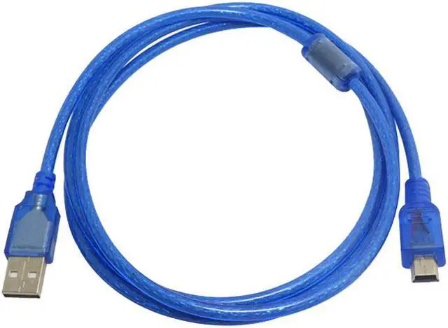 Main image of 2.0 Type A to Mini 5Pin Male  Cable 30cm  150cm 5m Mini 5P  Cabllde Foil+Braided Shieing  cable  Interference