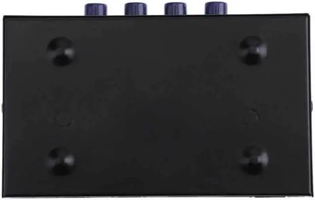 Alt view image 3 of 7 - KVM Switch Button Switcher USB Port With Cable For Monitor Keyboard Mouse Usb Manual Kvm Switch