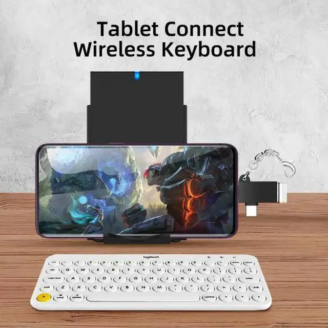 Alt view image 3 of 5 - 1PC Type-C Micro USB OTG 2 In 1 Adapter For    Work For Tablet Hard Disk Drive Flash Disk USB Mouse