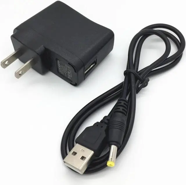 Alt view image 4 of 5 - Us Au Plug Charger+5V USB To DC 4.0x1.7 Mm Power Charging Charger Cable Supply for  PSP3000 PSP2000 PSP1000