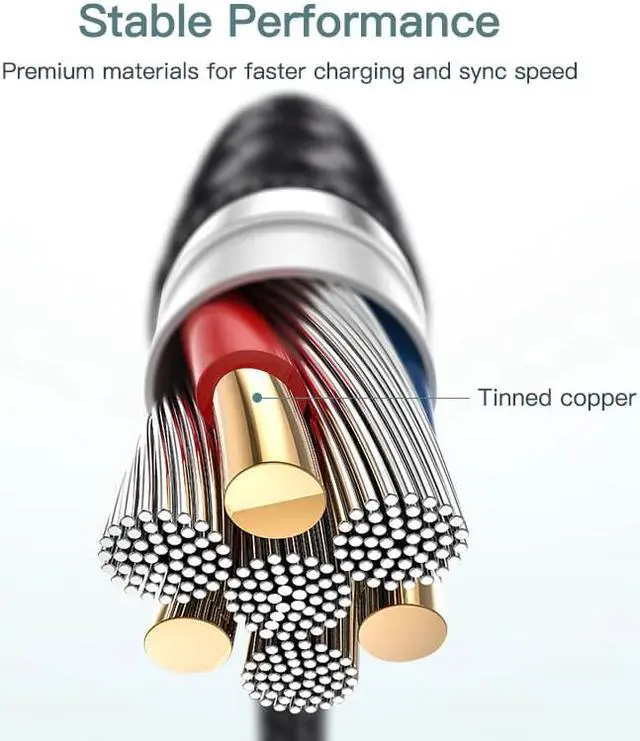 Alt view image 3 of 5 - 5A USB Type C Cable for  Mate 20 Pro P20 Lite Supercharge USB C Fast Charging Cable Type-C Cable for  P30 Pro