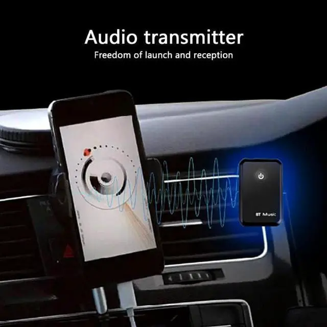 Alt view image 4 of 5 - 2 in 1 Transmitter Receiver Wireless Bluetooth 4.2 3.5mm AUX Adapter for TV CD Player MP3 to Bluetooth Speaker Headset
