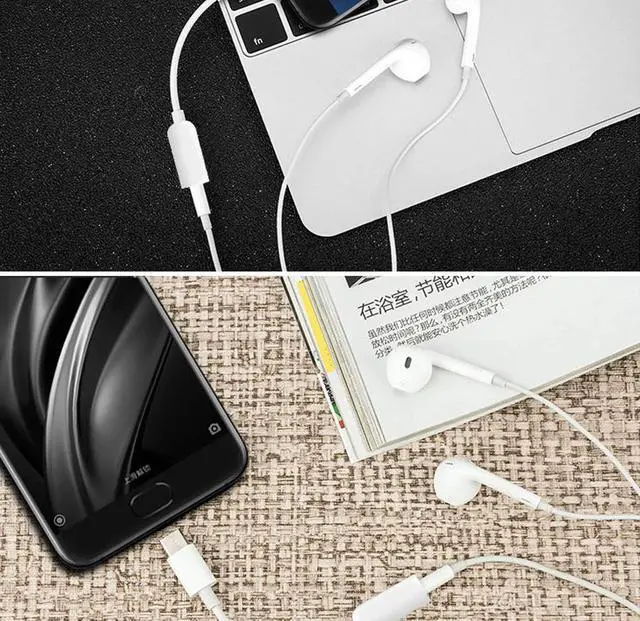 Alt view image 5 of 5 - To 3.5mm Earphone Cable Adapter Usb 3.1 Type C USB-C Male To 3.5 AUX Audio Female Jack for Macbook  P20 MATE 20