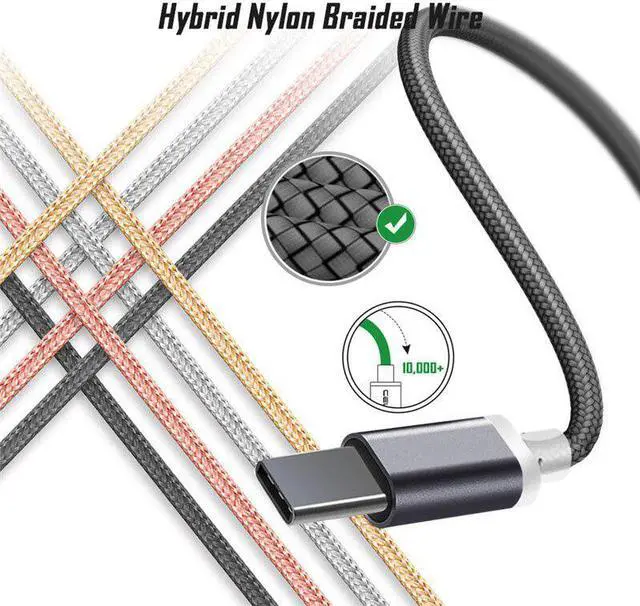 Alt view image 3 of 5 - Type C charger Cable For  Bv 9700 9600 6800 9500 Oukitel U25 23/18 Wp2 P10000 pro K10 K9 Ulefone DOO -C cord