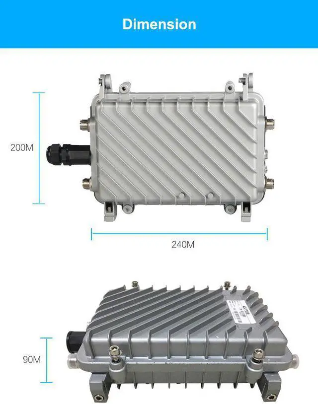 Alt view image 5 of 5 - Wireless AP Wifi Router 4G CPE Wireless industrial outdoor 4g router 4G SIM Card WiFi Router IP66 Waterproof 2.4G