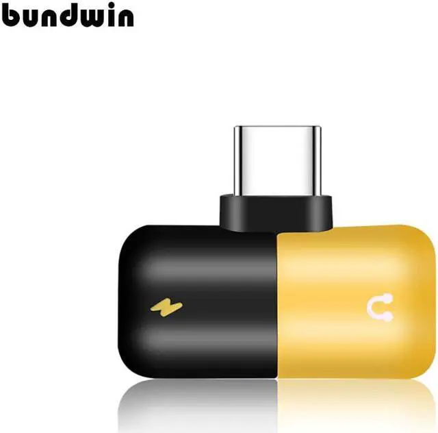 Main image of 3.5mm Jack Headphones Adapter Type C Plug Charging Play Music Audio Earphone Type C USB Cable For Mi 8 Converter Adapter