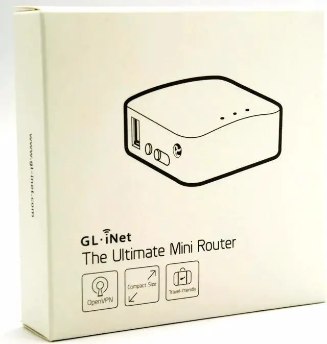 Alt view image 4 of 5 - GL.i GL-MT300N-V2 MTK MT7628NN 802.11n 300Mbps Wireless WiFi Router OPENVPN Mini Travel Router DIY OPENWRT 16MB Rom/128MB RAM