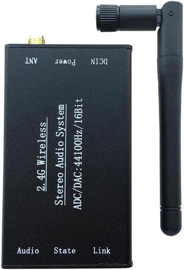 Alt view image 5 of 5 - 5V 2.4G ISM HIFI Wireless Stereo Audio Transmitter Receiver 16Bit 44KSPS 5Mbps Transmission emitter Launcher Adapter