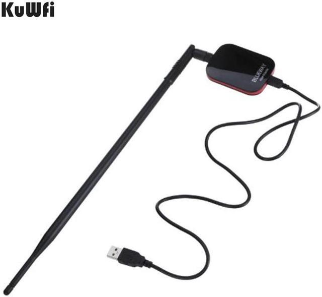 Alt view image 5 of 5 - 150Mbps Wireless Wifi Adapter Network Card USB adapter Increase Computer Signal With 10dBi high Gain Antenna Blueway N9200