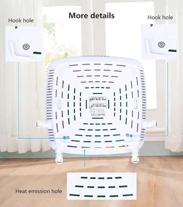 Alt view image 5 of 5 - Long Range Indoor Wireless Network 12V 1A Plug Router USB Port And External Antennas MT7620N openVPN 300Mbps WiFi Router