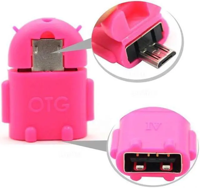 Alt view image 4 of 5 - 2pcs OTG Micro USB OTG Cable Adapter 2.0 Converter For Mole Phone Android USB Tablet Pc to Flash Drive Mouse OTG Hub