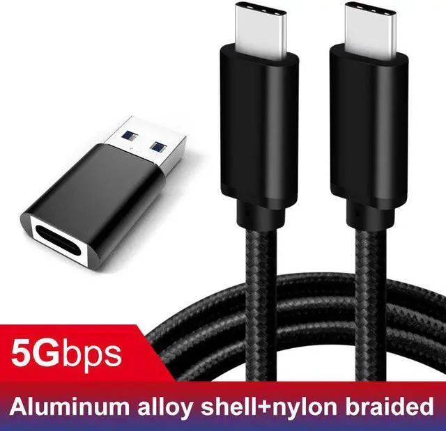 Alt view image 2 of 5 - 5meter USB 3.2 Gen1 USBC  Charge Cable fast speed for Oculus Head-set Elbow design for VR Quest  Type C 3.2  Cable