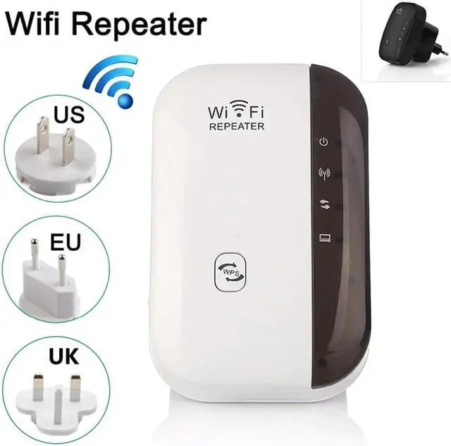 Alt view image 5 of 5 - Wireless Wifi Repeater Wifi Range Extender Router Wi-Fi Signal Amplifier 300Mbps WiFi Booster 2.4G Wi Fi Ultraboost Access Point