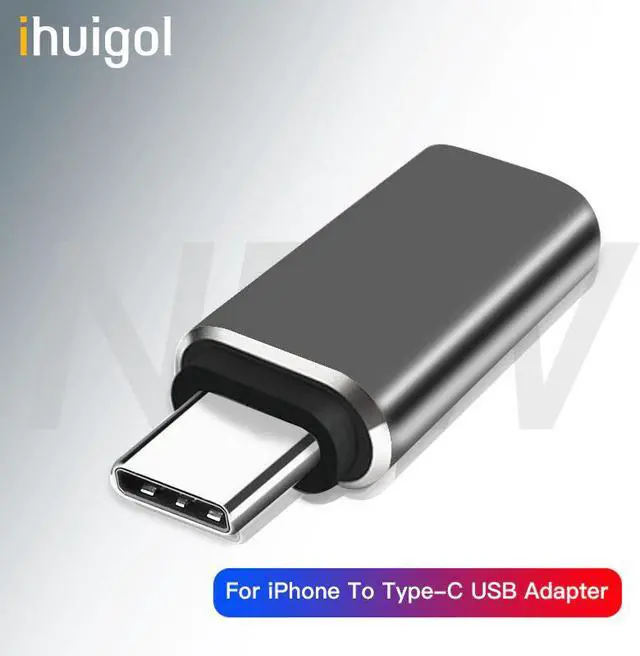 Main image of Type C Adapter USB-C OTG To lighting Cable  Sync USB C Charging Connector For  P20 P30 Pro  Converter