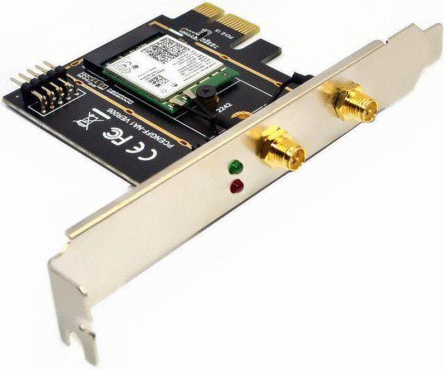 Alt view image 5 of 6 - Dual band 2974Mbps Wifi 6 Intel AX200 PCIe Wireless Wifi Adapter 2.4G/5Ghz 802.11ac/ax Bluetooth 5.0 AX200NGW Card Desktop PC(Only for win 10 win 11)