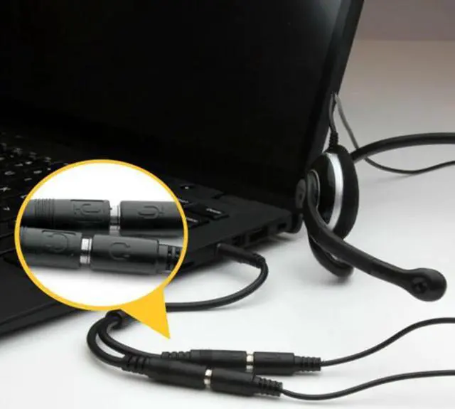 Alt view image 3 of 5 - Metal Audio Cable AUX Headphones One Minute Two 3.5mm High-end Audio Cable 3.5mm Input Audio Interface Adapter Line Hot
