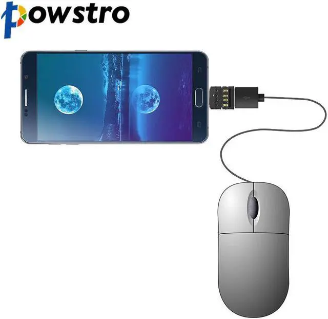 Alt view image 2 of 5 - Type c USB-C Micro USB to USB Adapter Type-c Cable Converter for for for Mouse usb Flash Drive