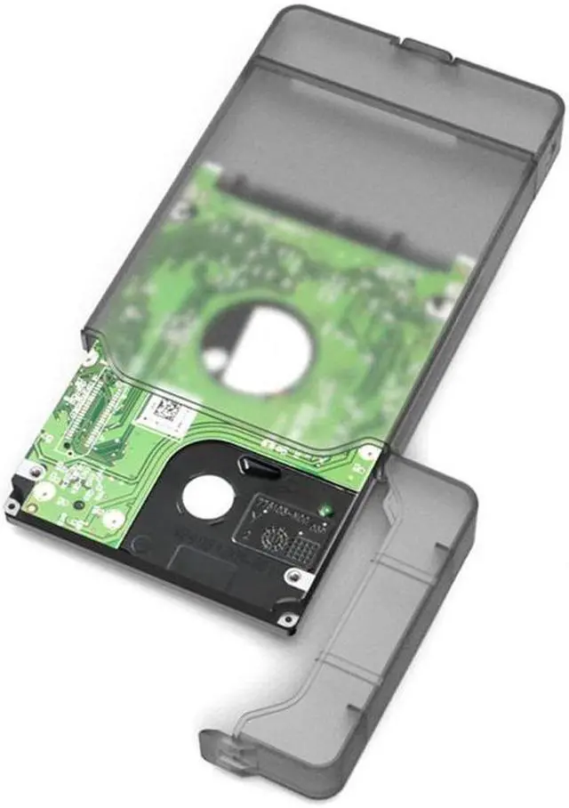 Alt view image 2 of 6 - Portable External Hard Disk Pouch Case bag protector for 2.5 inch Hard Disk 9.5 mm 7mm HDD SSD storage/protection no cable