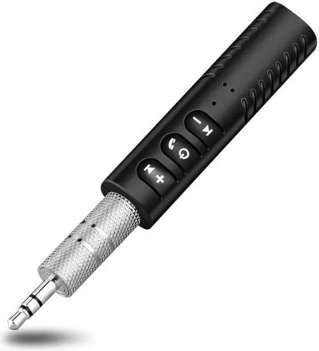 Main image of Bluetooth Receiver Back-Clip 3.5mm Stereo Audio Adapter Blutooth Auxiliary Car Headphone Receiver Jack Hands-
