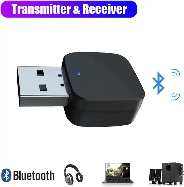 Main image of Bluetooth 5.0 Audio Transmitter Receiver Mini USB Stereo Music 3.5mm Jack AUX Headphones Receptor Bluetooth Wireless Adapter