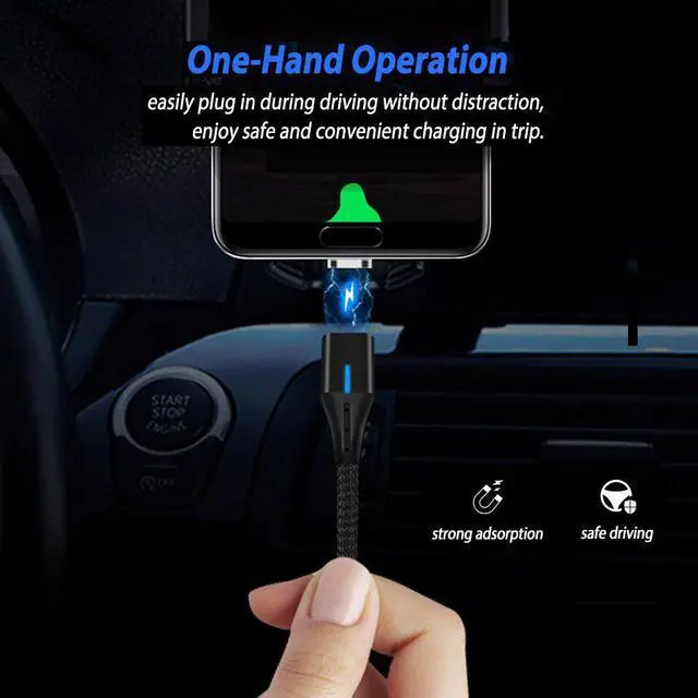 Alt view image 4 of 5 - Usb Charging Cable Type C Micro Usb C Cable 2 M Meter Fast Quick Charge 3.0 Kabel for  Mi 8 9 A2 Redmi Note 7 Pro