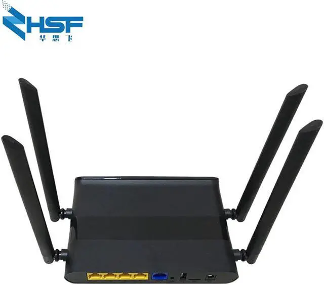 Alt view image 4 of 5 - 5 Ports wireless wifi router usb 5ghz gigabit 802.11ac dual band PPPoE access point wifi mesh qos vpn strong signal Hot sale