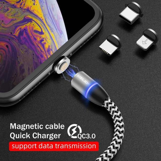 Magnetic Micro USB Cable For IPhone Fast Charging Magnet Charger USB Magnetic Micro USB Cable For IPhone Fast Charging Magnet Charger USB