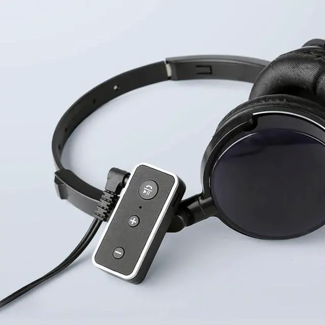 Alt view image 5 of 5 - Bluetooth 5.0 Audio Receiver Stereo Wireless Adapter with 3.5mm AUX Jack Mic For Headphone Car Speaker Music Bt Receiver